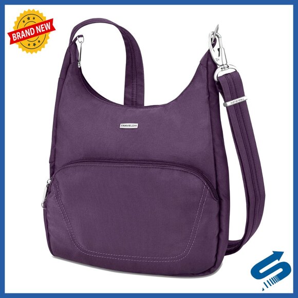 Anti-Theft Messenger Bag Classic Essential Travel Security Adjustable Strap